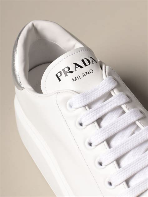 prada sneaker damen weiß|women's prada sneakers on sale.